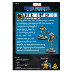 Marvel Crisis Protocol: Wolverine and Sabertooth Pack