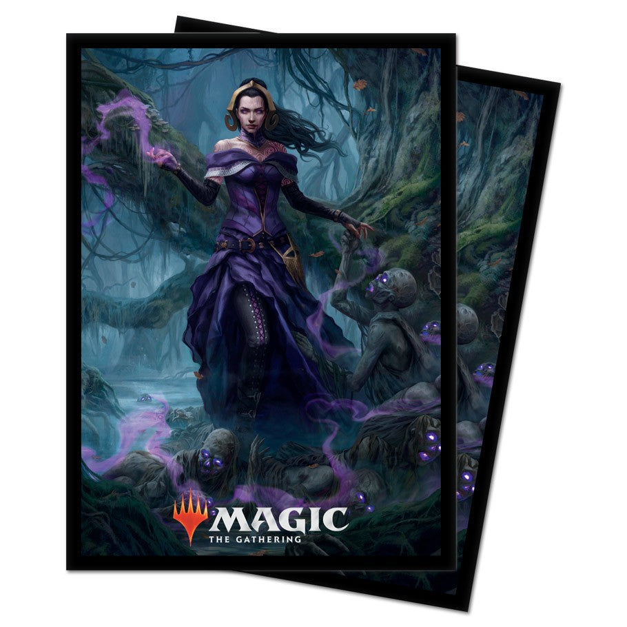 Matte Deck Protector Sleeves: Core Set 2021 Liliana Walker of the Dead (100 ct)
