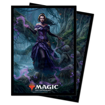 Matte Deck Protector Sleeves: Core Set 2021 Liliana Walker of the Dead (100 ct)