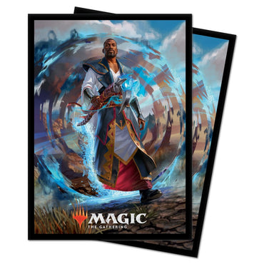 Matte Deck Protector Sleeves: Core Set 2021 Teferi Master of Time (100 ct)