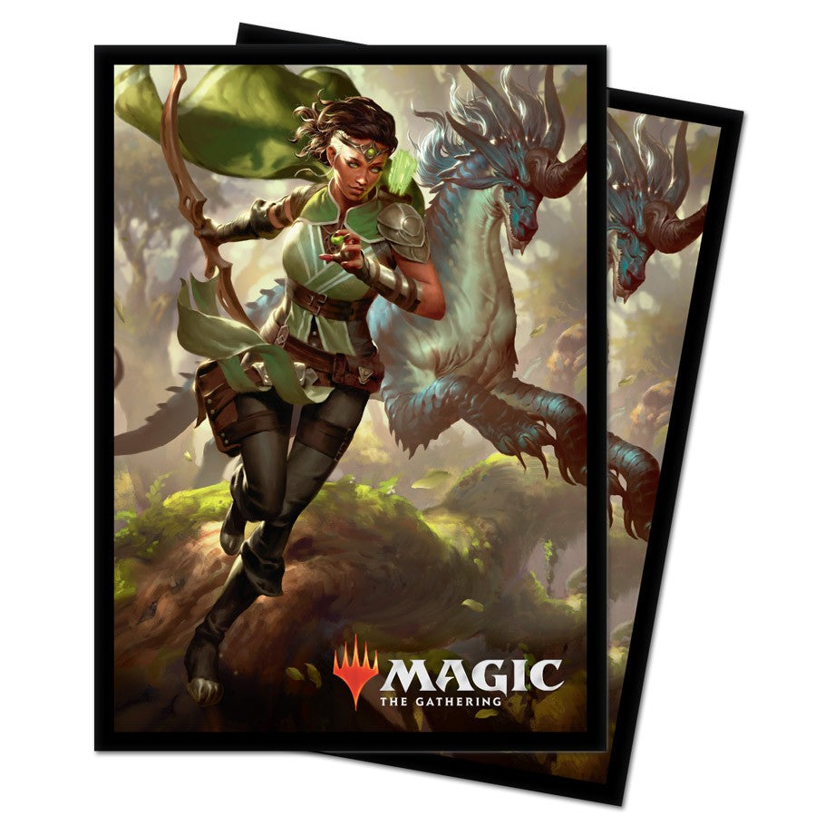 Matte Deck Protector Sleeves: Ikoria - Vivien, Monster's Advocate (100 ct)