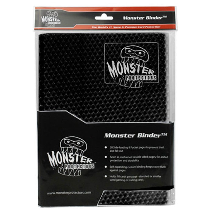 Monster Binder 9-Pocket Holofoil Opaque Black