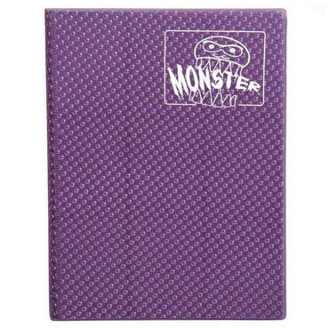 Monster Binder 9-Pocket Holofoil Opaque Purple