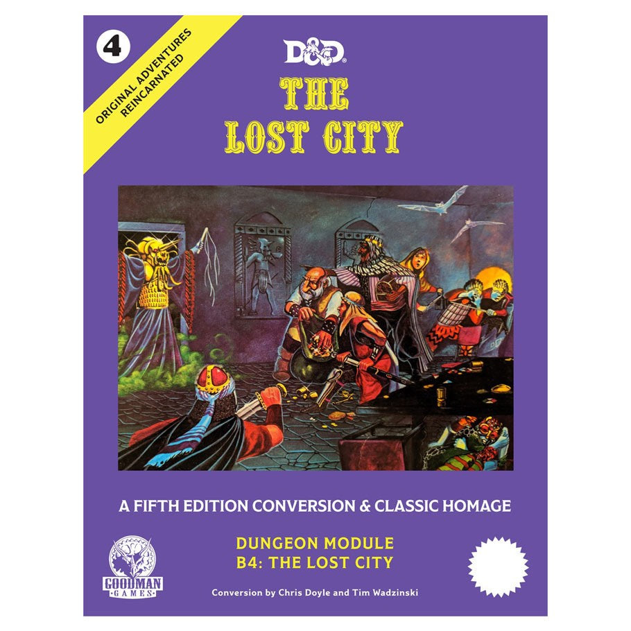 Original Adventures Reincarnated: #4 the Lost City