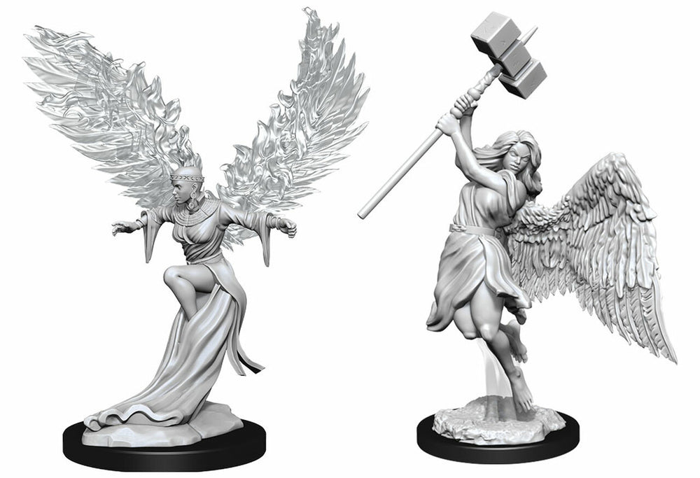 Pathfinder: Deep Cuts Unpainted Miniatures: W15 Balisse and Astral Deva
