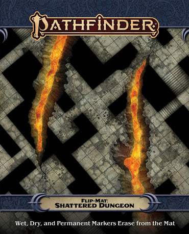 Pathfinder Rpg: Flip-mat: Shattered Dungeon