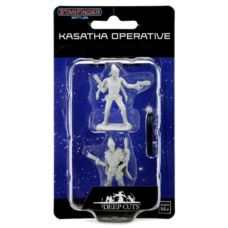 Starfinder Deep Cuts Unpainted Miniatures W15 Kasatha Operative