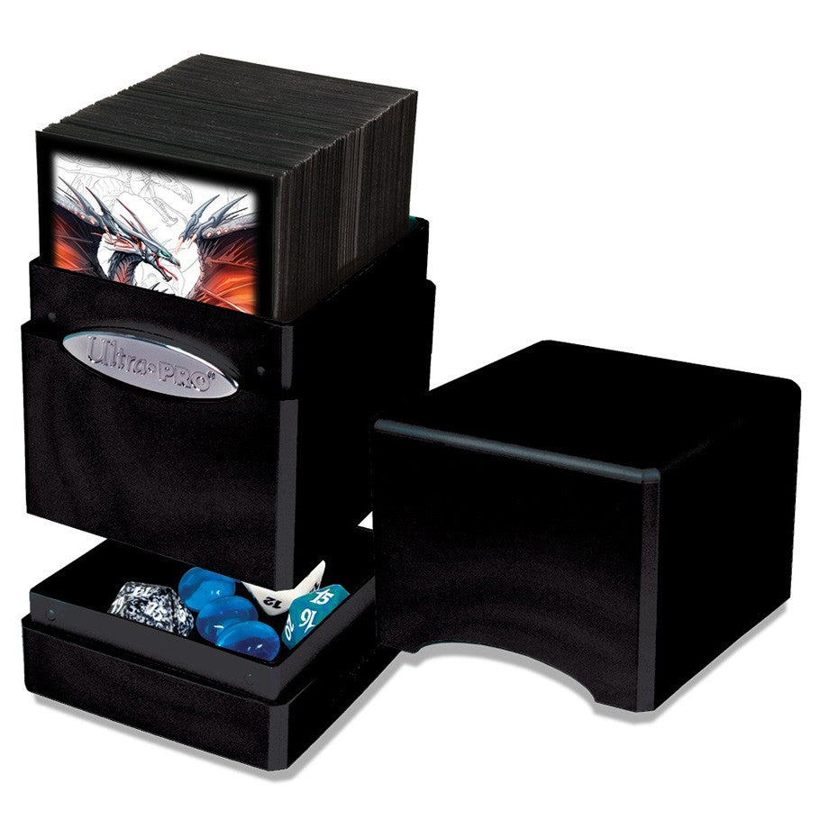 Satin Tower Deck Box - Midnight