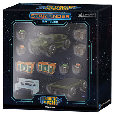 Starfinder Battles Miniatures: Planets of Peril Docking Bay Premium Set