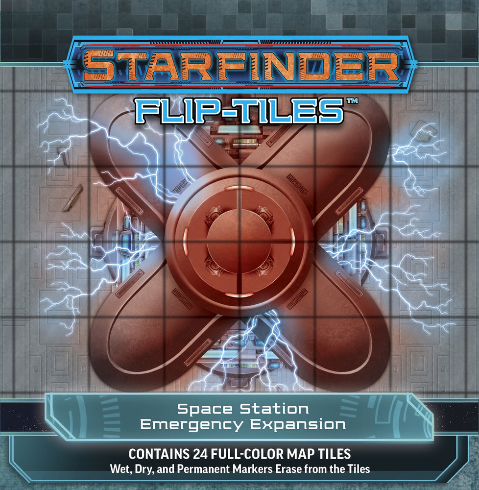 Starfinder RPG: Flip-Tiles: Space Station Emergency Expansion