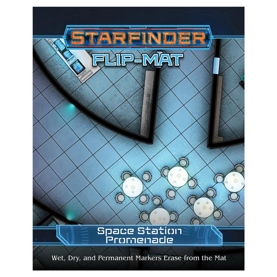 Starfinder RPG: Flip- Mat- Space Station Promenade