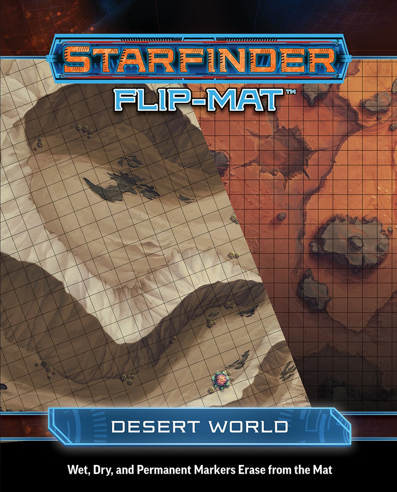 Starfinder Rpg: Flip-Mat: Desert World