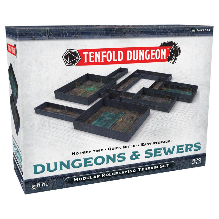 Tenfold Dungeon Set: Dungeons And Sewers