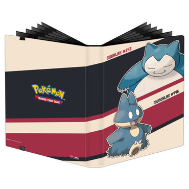 Ultra Pro: Pokemon 9-pocket Pro-binder: Snorlax And Munchlax