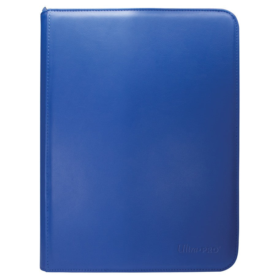 Ultra Pro: Vivid Collection: 9-pocket Zippered Pro-binder: Blue