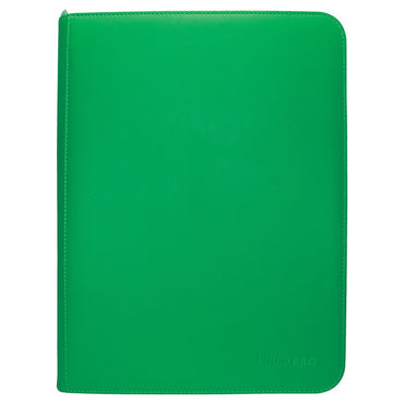 Ultra Pro: Vivid Collection: 9-pocket Zippered Pro-binder: Green