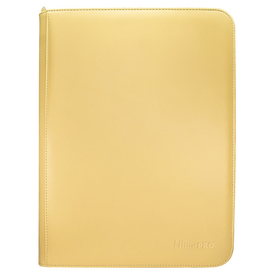 Ultra Pro: Vivid Collection: 9-pocket Zippered Pro-binder: Yellow