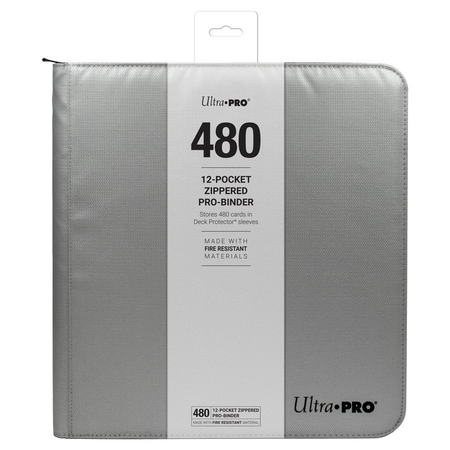 Ultra Pro: Zippered Pro-binder 12-pocket Silver