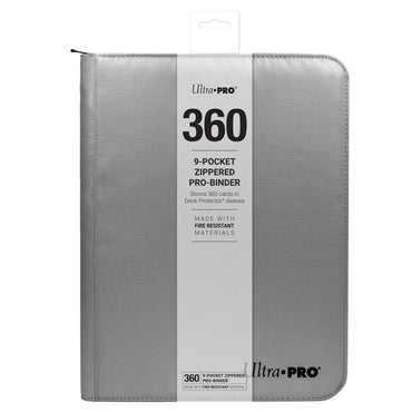 Ultra Pro: Zippered Pro-binder 9-pocket Silver