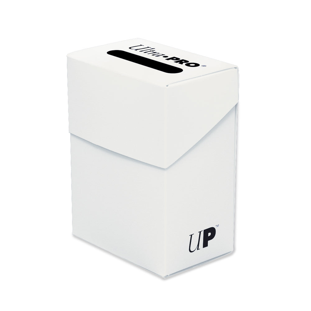 Ultra Pro: Solid Deck Box - White 82591