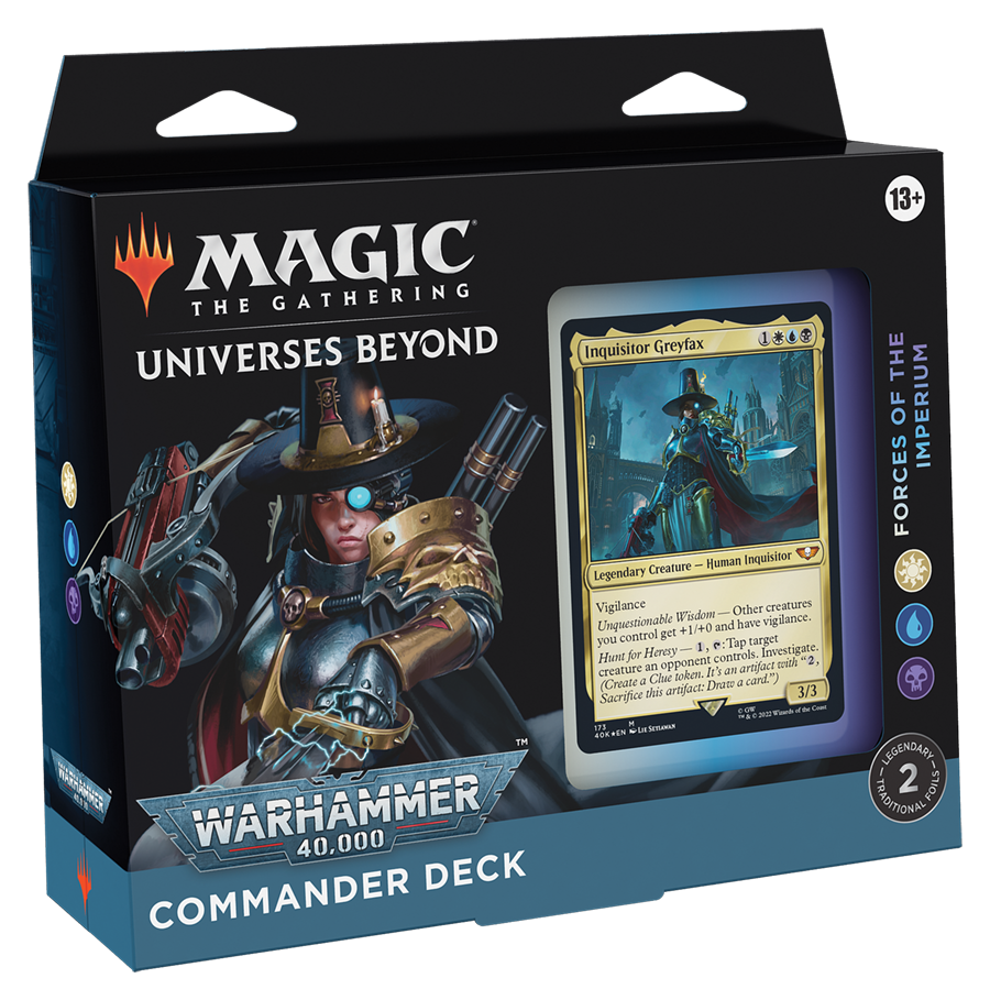 Universes Beyond: Warhammer 40,000 - Forces of the Imperium Commander Deck (40K)