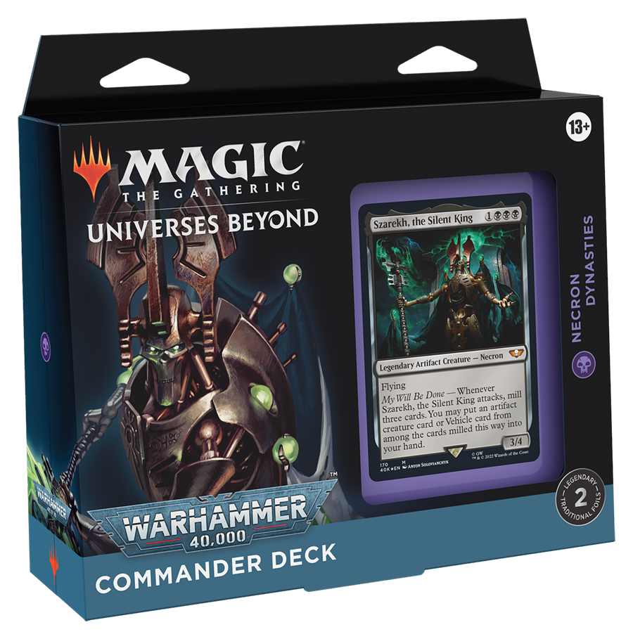 Universes Beyond: Warhammer 40,000 - Necron Dynasties Commander Deck (40K)