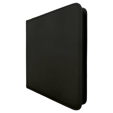 Vivid Collection: 12-pocket Zippered Pro-binder: Black