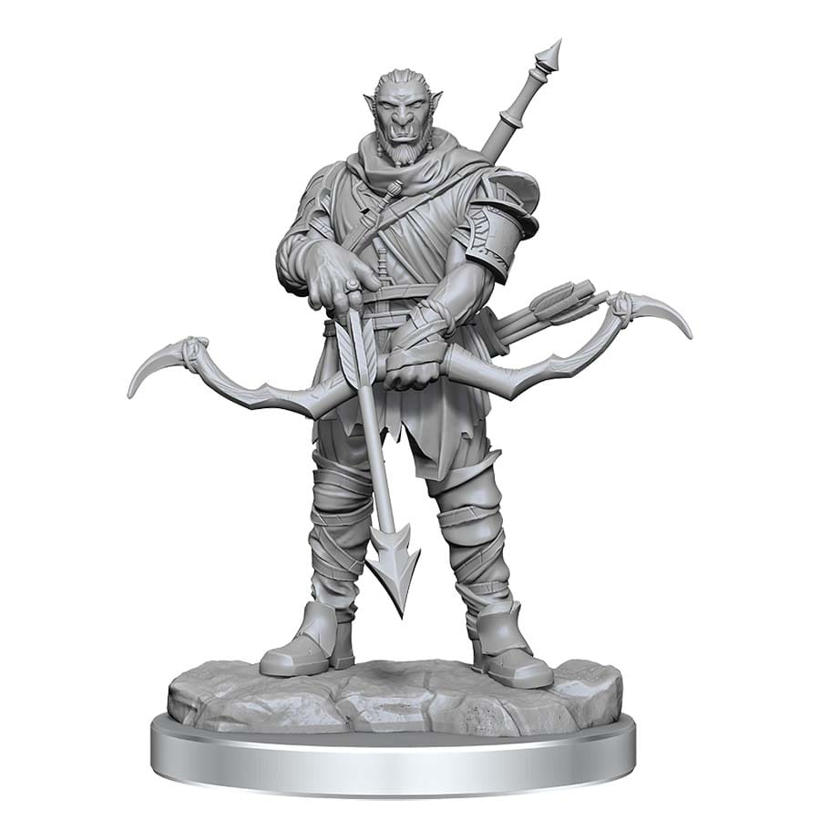 Dungeons and Dragons Nolzur`s Marvelous Unpainted Miniatures: W17 Orc Ranger Male