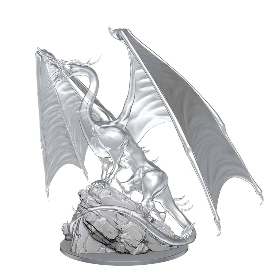 Dungeons and Dragons Nolzur`s Marvelous Unpainted Miniatures: W17 Young Emerald Dragon