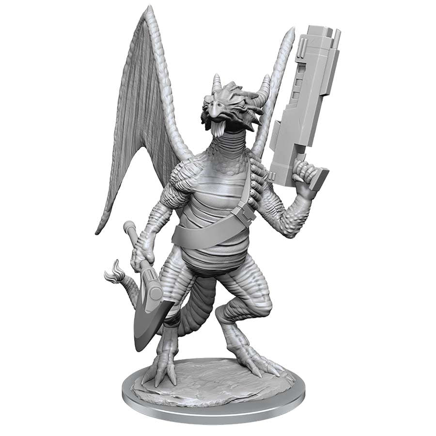 Starfinder Deep Cuts Unpainted Miniatures: W17 Dragonkin