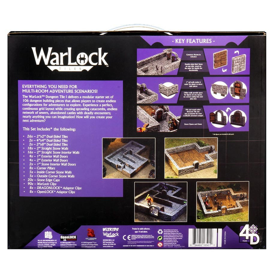 WarLock Tiles Dungeon Tiles I
