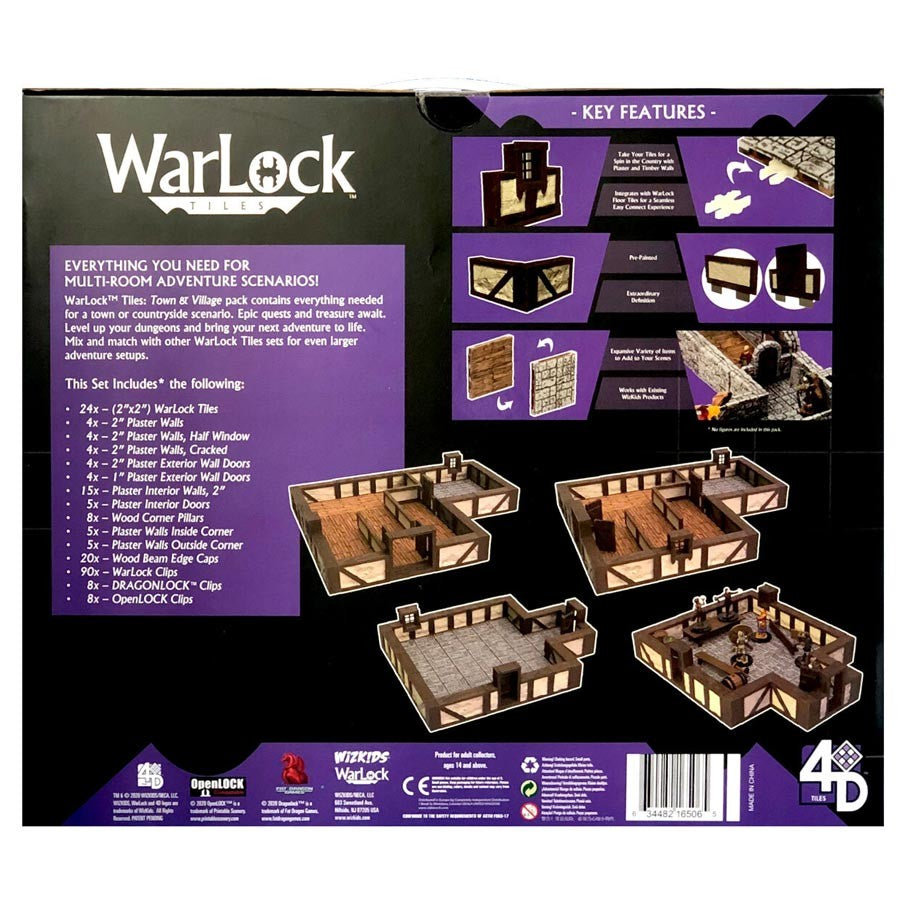 WarLock Tiles: Town & Village