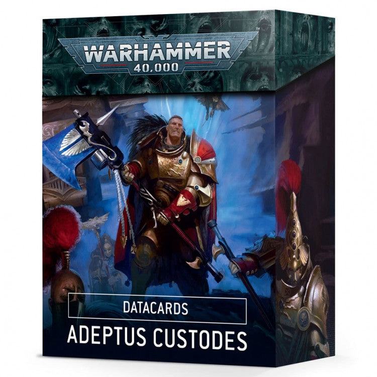 Warhammer 40k: Adeptus Custodes: Data Cards