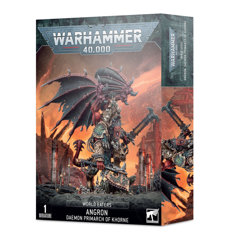 Warhammer 40k Angron, Daemon Primarch of Khorne