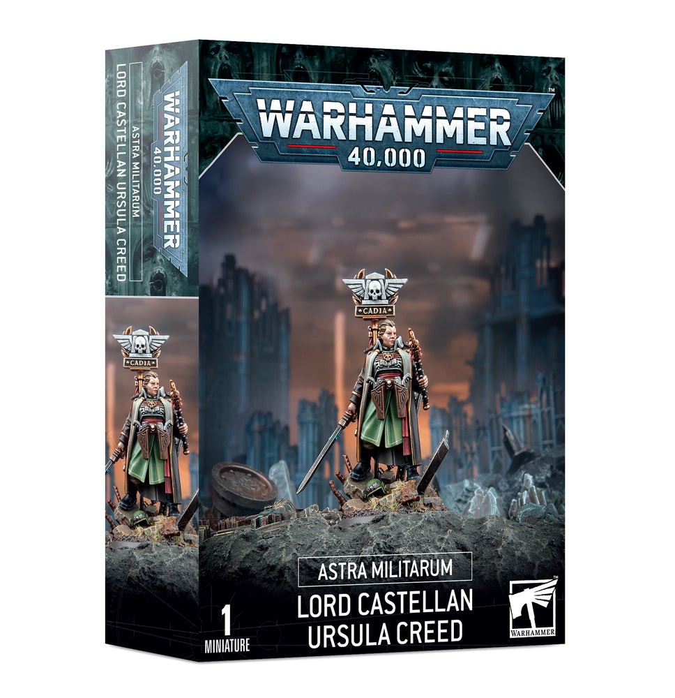 Warhammer 40k: Astra Militarum: Lord castellan ursula creed