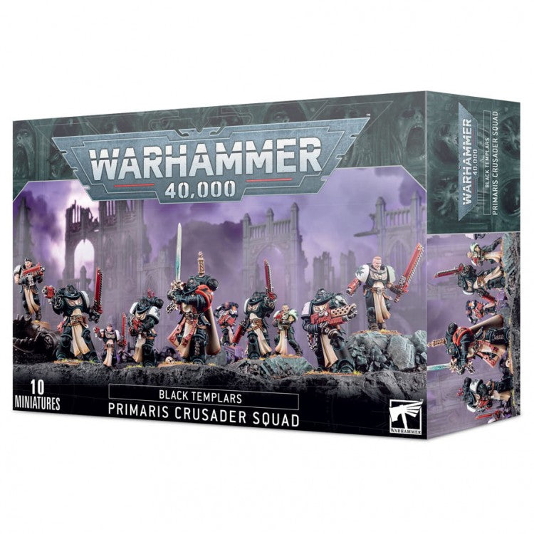 Warhammer 40k: Black Templars: Prismaris Crusader squad