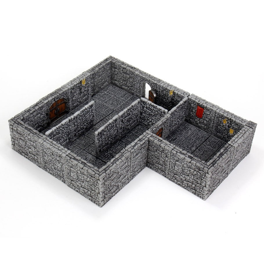 Warlock Tiles : Dungeon Tiles 2: Full Height Stone Walls