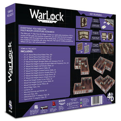 Warlock Tiles: Town and Village 2: Full Height Plaster Walls