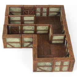 Warlock Tiles: Town and Village 2: Full Height Plaster Walls