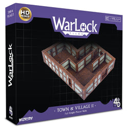 Warlock Tiles: Town and Village 2: Full Height Plaster Walls