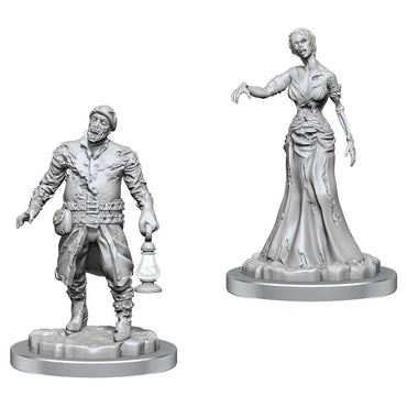 Wizkids Deep Cuts Unpainted Miniatures: W18 Zombies