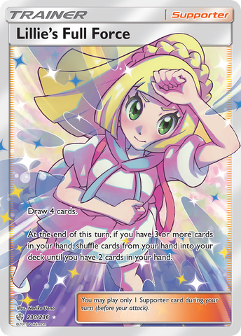 Lillie's Full Force (230/236) [Sun & Moon: Cosmic Eclipse]