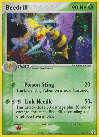 Beedrill (1/112) [EX: FireRed & LeafGreen]