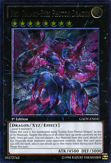 Neo Galaxy-Eyes Photon Dragon [GAOV-EN041] Ultimate Rare