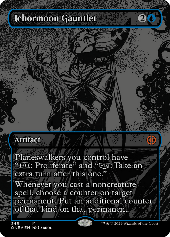 mtg phyrexia all will be one oil slick cards Nissa, Ascended Animist (Oil Slick Raised Foil) [Phyrexia: All Will Be –  Galactic Gamez