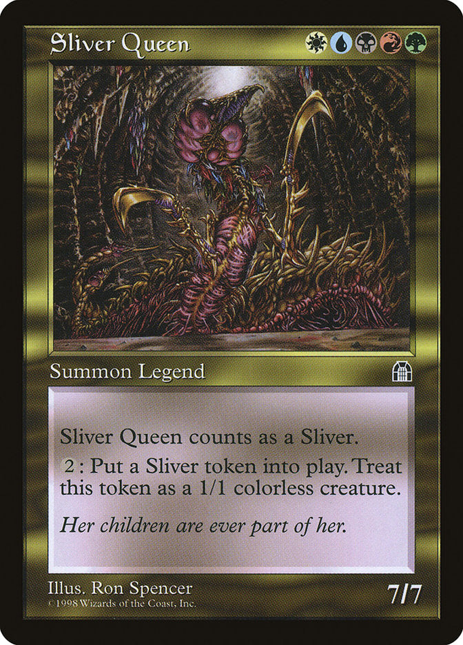 sliver cards mtg Overlord you become the monarch. Two-Headed Sliver - LaughingDragonMTG