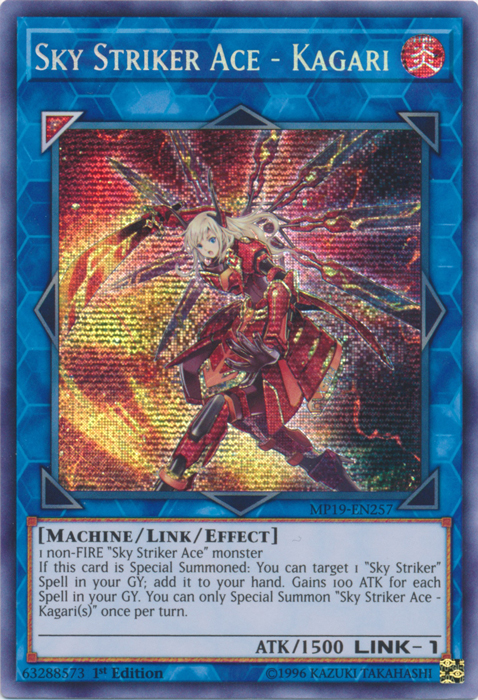 yugioh gold sarcophagus tin 2019 card list Sky Striker Ace