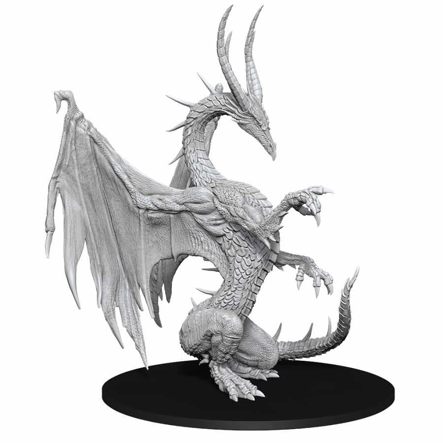 Pathfinder: Deepcuts Unpainted Miniatures: W14 Blue Dragon