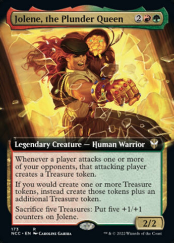 Jolene, the Plunder Queen (Extended Art) [Streets of New Capenna Commander]