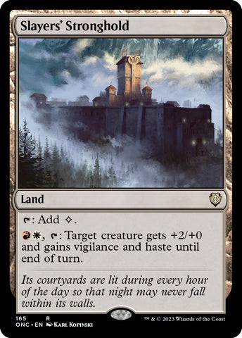 Slayers' Stronghold [Phyrexia: All Will Be One Commander]
